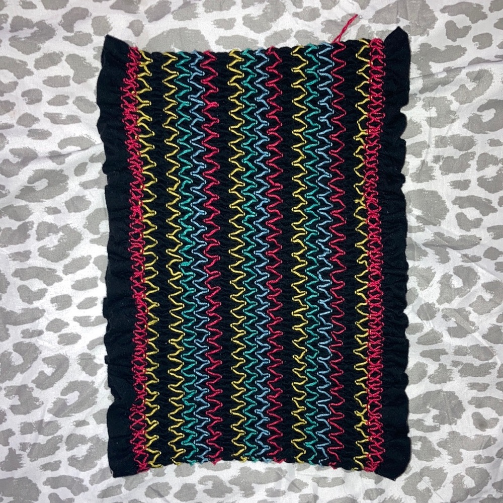 Black Striped Tube Top